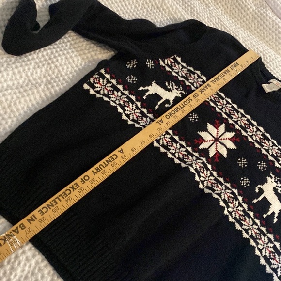 VINTAGE 100% COTTON GRANDPA FISHERMAN HOLIDAY/WINTER SWEATER THICK AND WARM - Picture 11 of 12